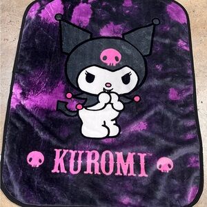 Kuromi Plush Blanket toddler size brand new